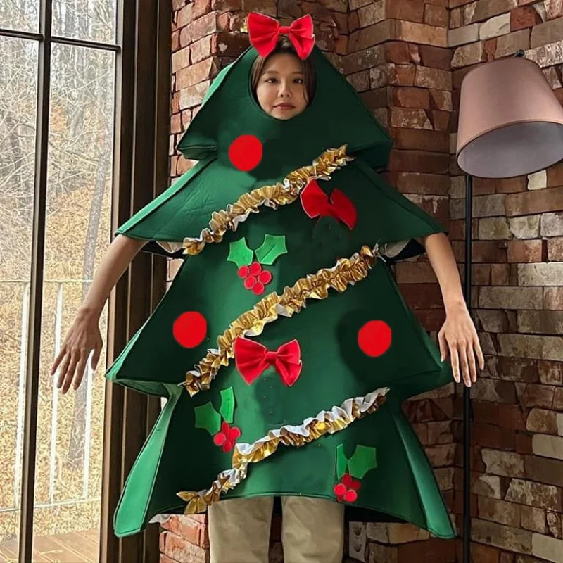 

Games Anime Role Playing Cos Costumes Deluxe Christmas Tree Doll Costume Covers Cosplay Performance