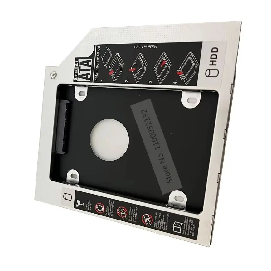 Второй жесткий диск HDD SSD оптический отсек Caddy рамка кронштейн для Lenovo IdeaPad V310-15ISK V110-15ISK 110-15ACL 320-17IKB 500-15ISK