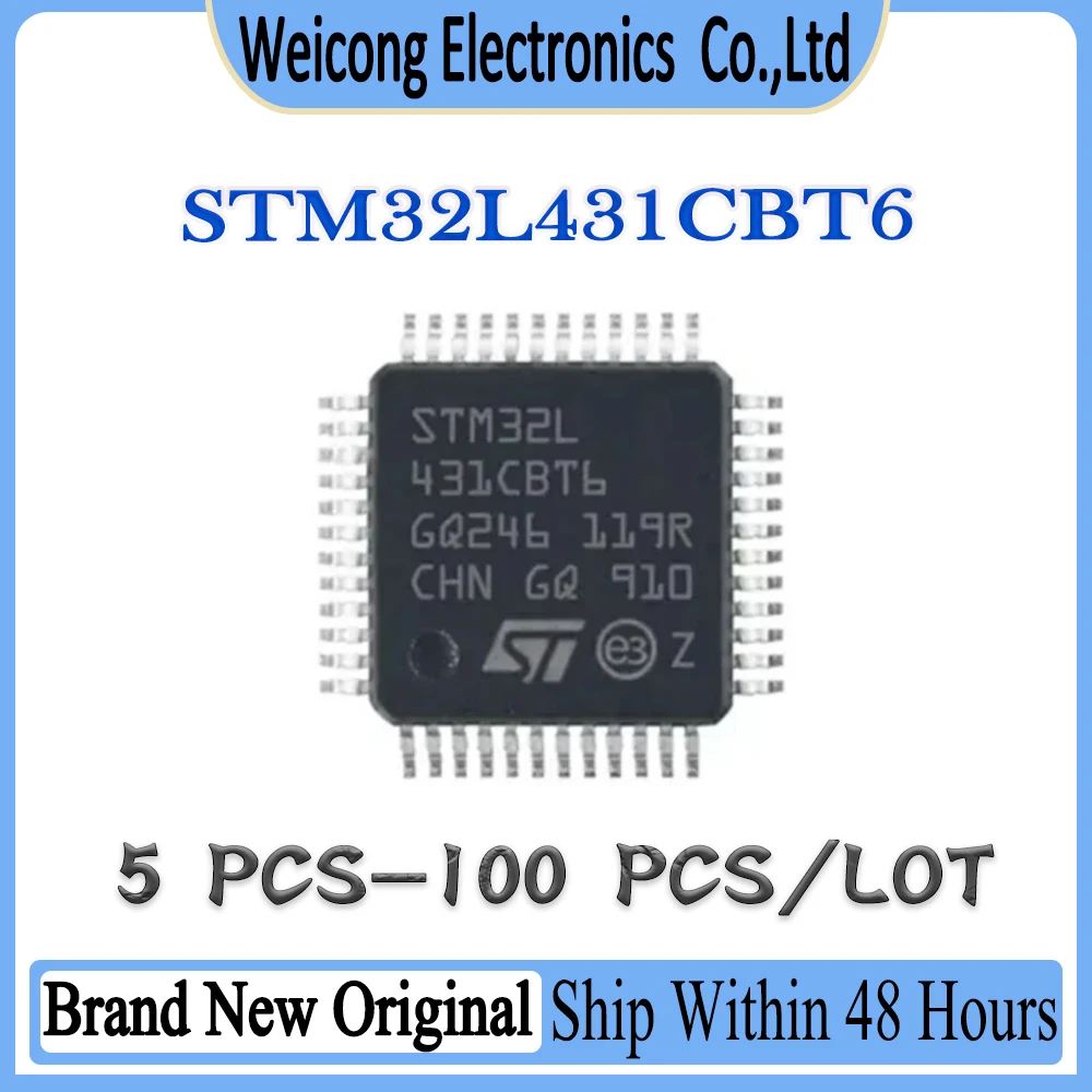 

STM32L431CBT6 STM32L431CBT STM32L431CB STM32L431C STM32L431 STM32L43 STM32L4 STM32L STM32 STM3 STM ST IC MCU Chip LQFP-48