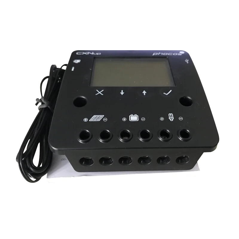 Controlador de carregamento solar Phocos Alemanha CXNup com comunicação e monitoramento USB dedicado