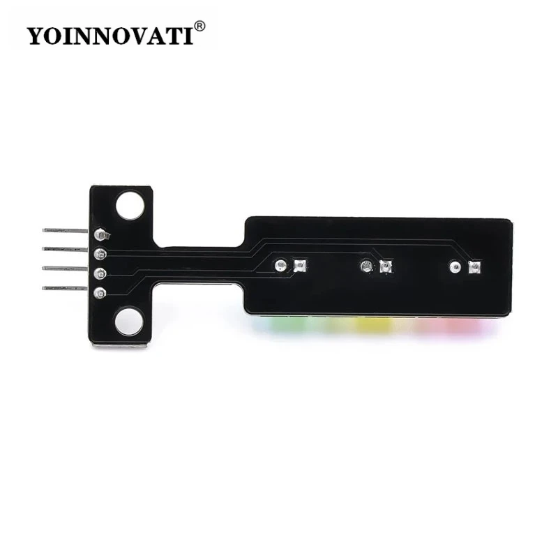 5pcs Mini 5V Traffic Light LED Display Module Red Yellow Green 5mm LED Mini-Traffic Light for Traffic Light System Model
