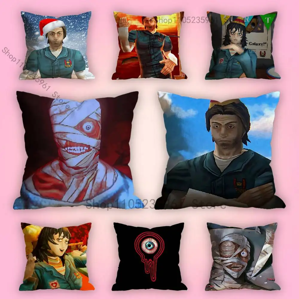 Anya Curly M-Mouthwashing Jimmy Various Sizes Square Pillow Case For Car Home Bedchamber Decor Custom Valentine gift