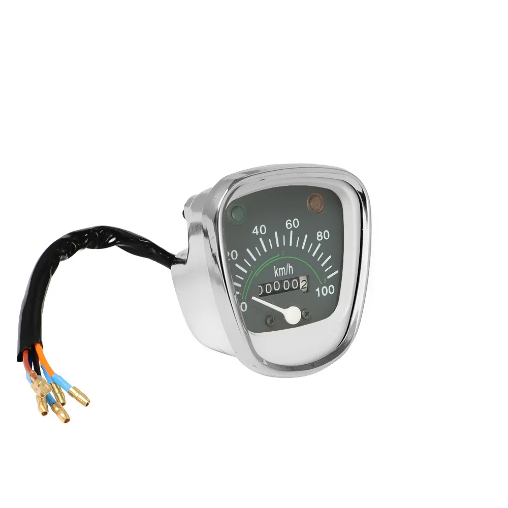 Motorcycle Digital Speedometer Odometer Stopwatch Meter Assembly Modified Parts Compatible For Cub C50 C70 C90  0-100km/h