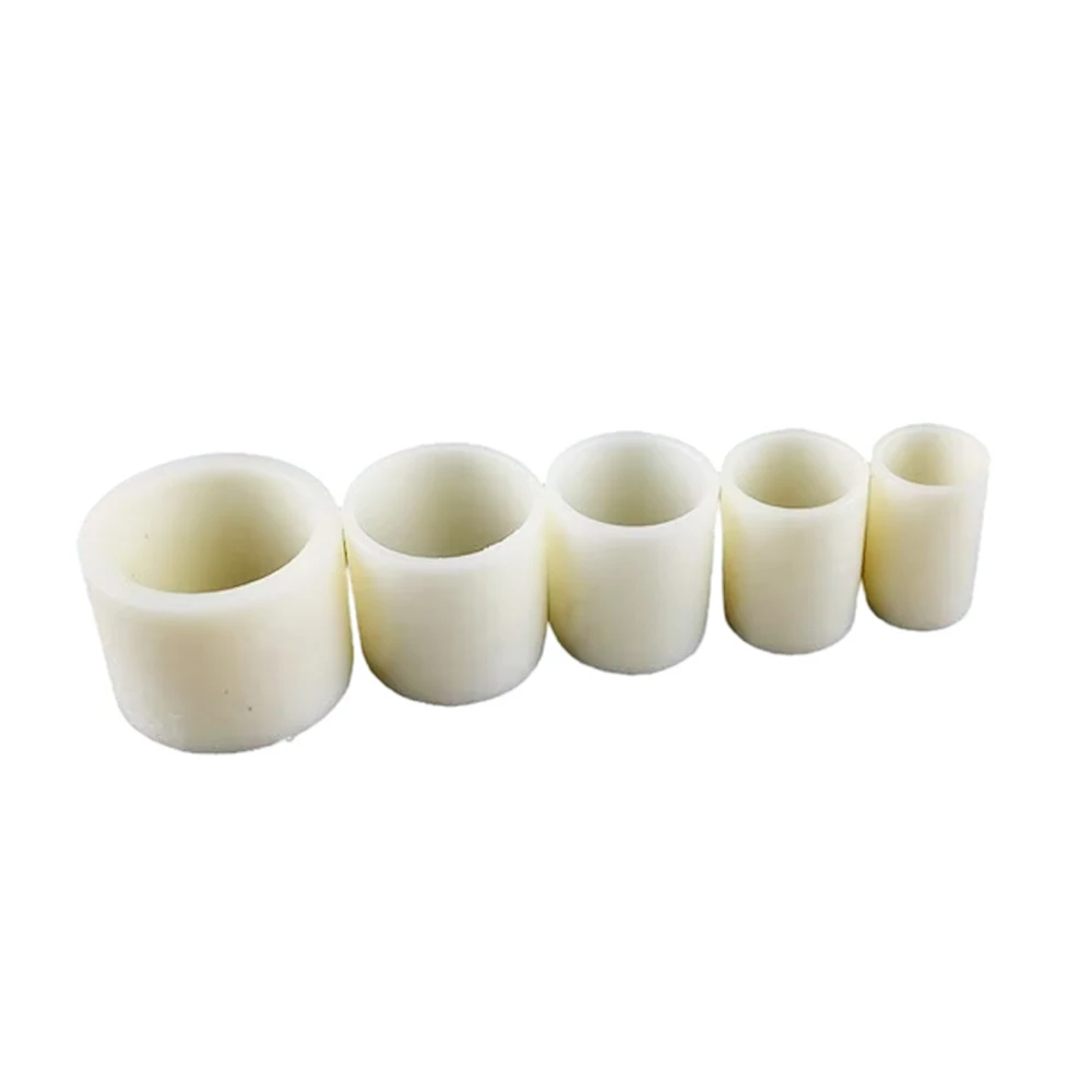 

5-Size Grinding Wheel Arbor Bushing Adapter Kit 32-25-22-19-16-12.7mm for 250/150mm Bench Grinder Plastic Reducer Ring Converter