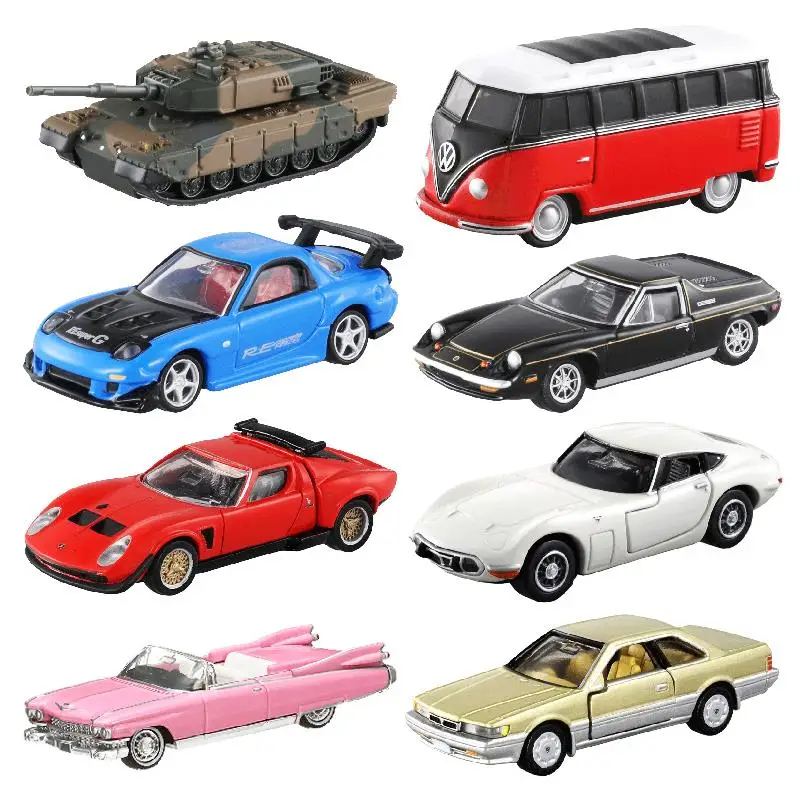 Takara Tomy-Tomica Premium Diecast Model Toy Car, Veículos Avião-tanque, Honda, Nissan, GTR, Toyota, Subaru, TP01-TP40