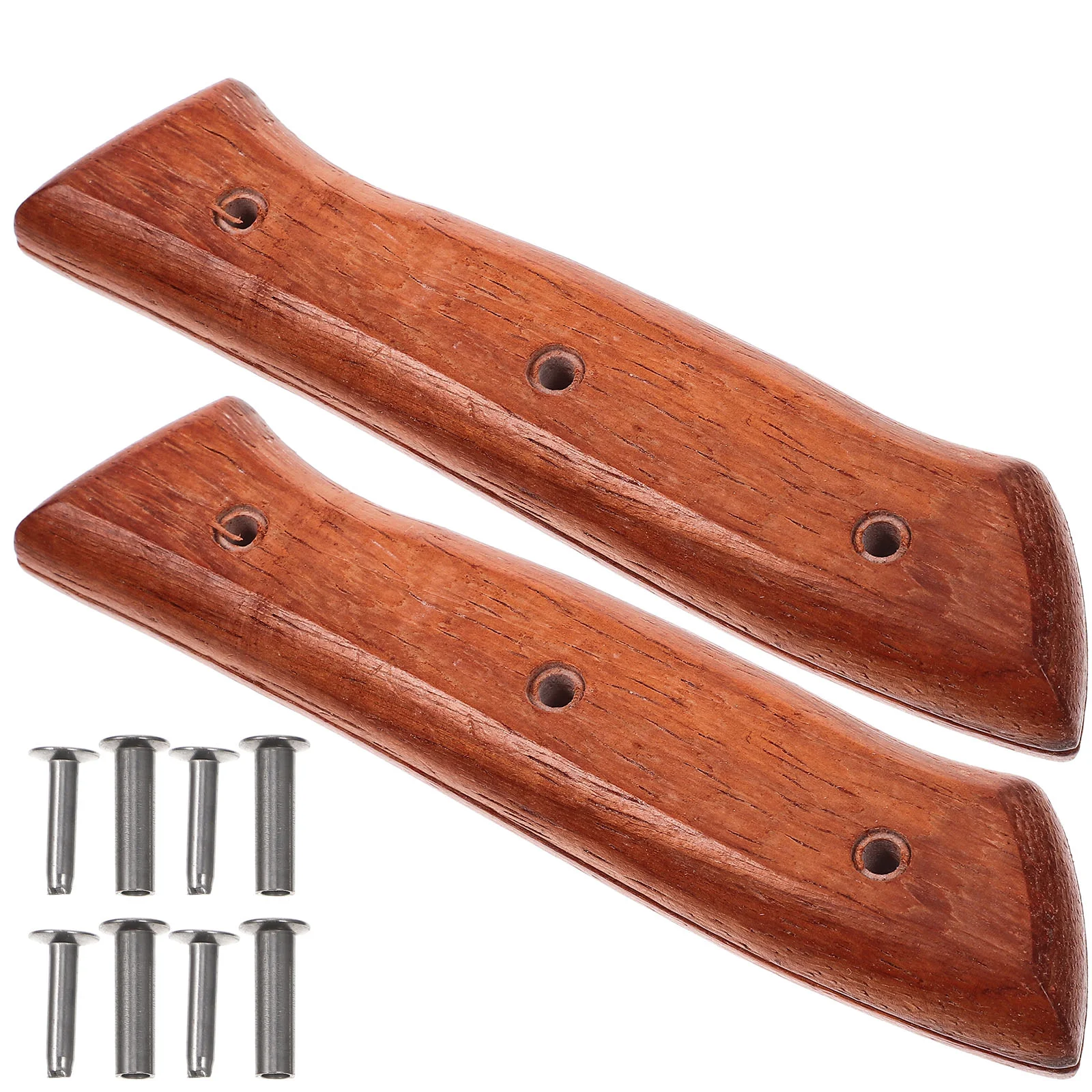 

Chef Knife Kitchen Handle for Accessories Non-slip Anti-skid Brown Supply Replacement Grip