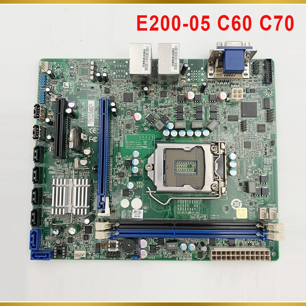 For Xerox C60 C70 Fiery Server Motherboard E200-05 S5517G2NR-LE-EFI For TYAN S5517 Perfect Test