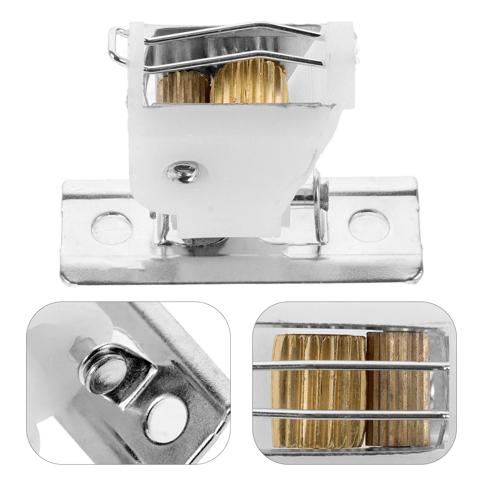 

4pcs Bamboo Locks Sturdy Shade Hardware Easy Install Window Safety Locks Durable Curtain Repair Kit Window Blind Lock Blind