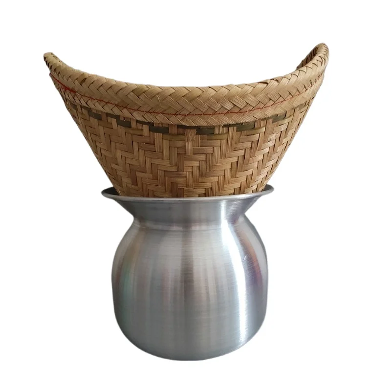 Steamer Steamed Sticky Rice Pot Steamer Roll Powder Pot Steamed Pineapple Rice Mango Rice Pot