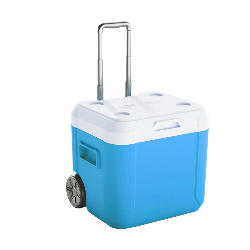 outdoor camping picnic cooler ice chest cooler box insulated wholesale roto-molded hunting fishing ice cooler with wheels