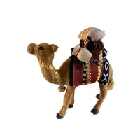 1PC Simulated Camel Scale Model Car Mini Camel Ornaments Miniature Models Diy Home Decor Crafts