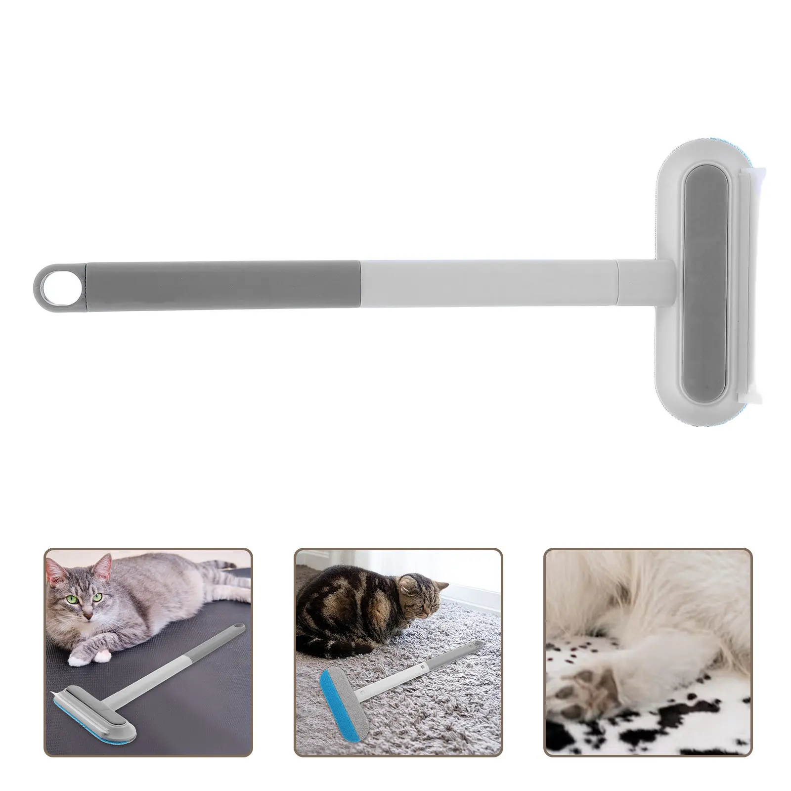 

Двусторонняя фетровая щетка для удаления шерсти животных: эффективный очиститель для диванов, мебели, одежды, автомобильных сидений, лежанок для животных, инструмент для удаления ворса