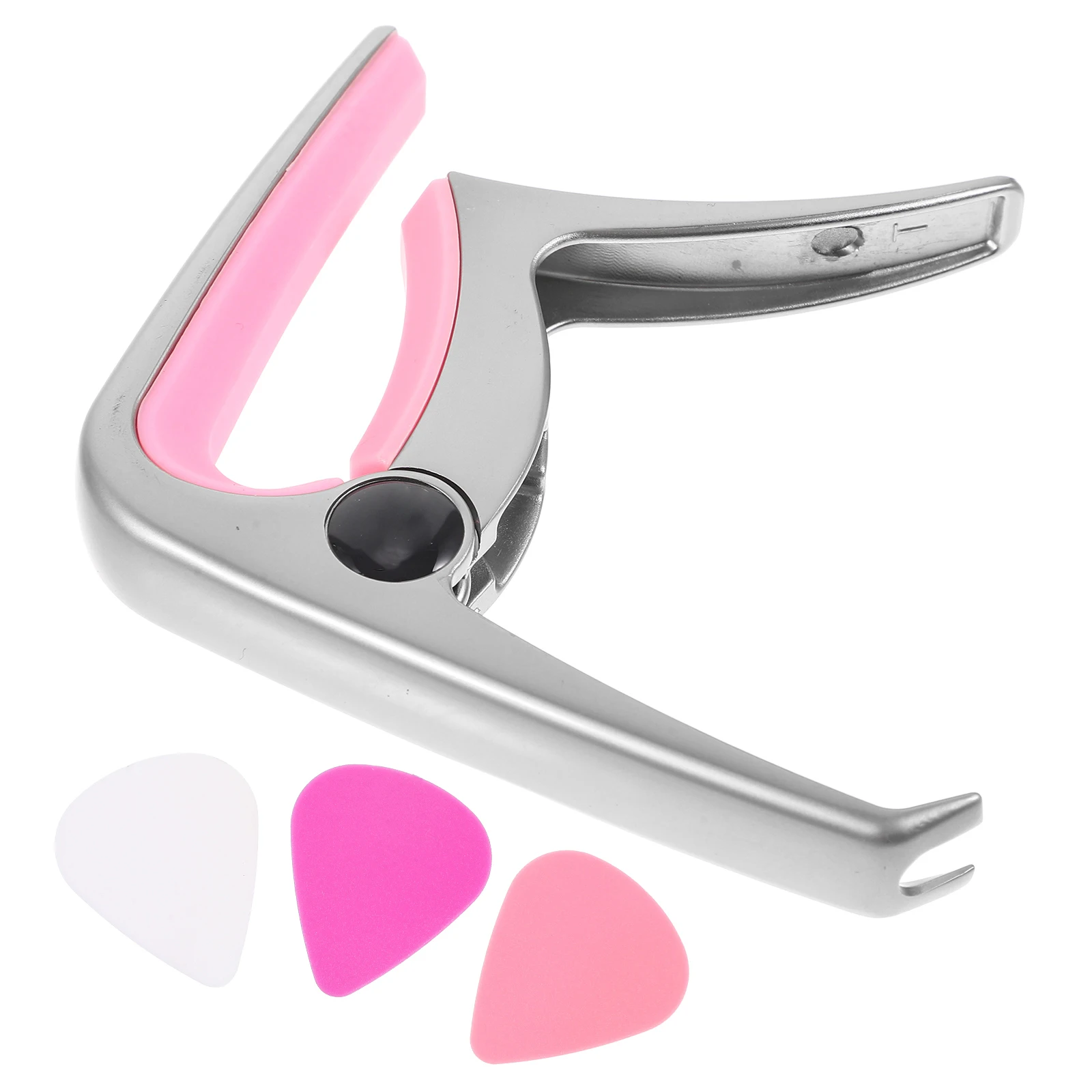 

Capo For Acoustic Electric Ukulele Classical Guitar Clamp Durable Portable Adjustable Pitch Capo Guitar Accessories