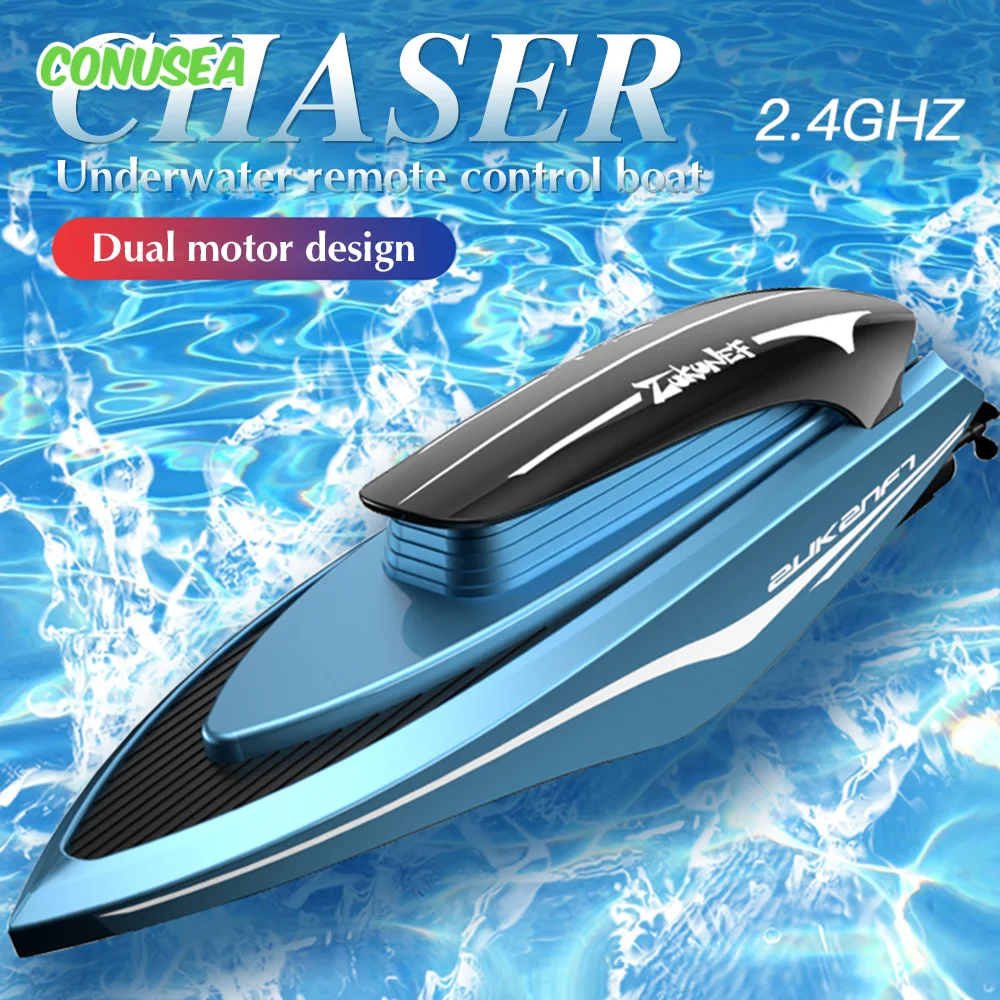 Mini Jet Boat High Speed Rc Boats Electronic Racing Speedboat Remote Control Ship Children Competition Water Toys Kids Boy Gifts