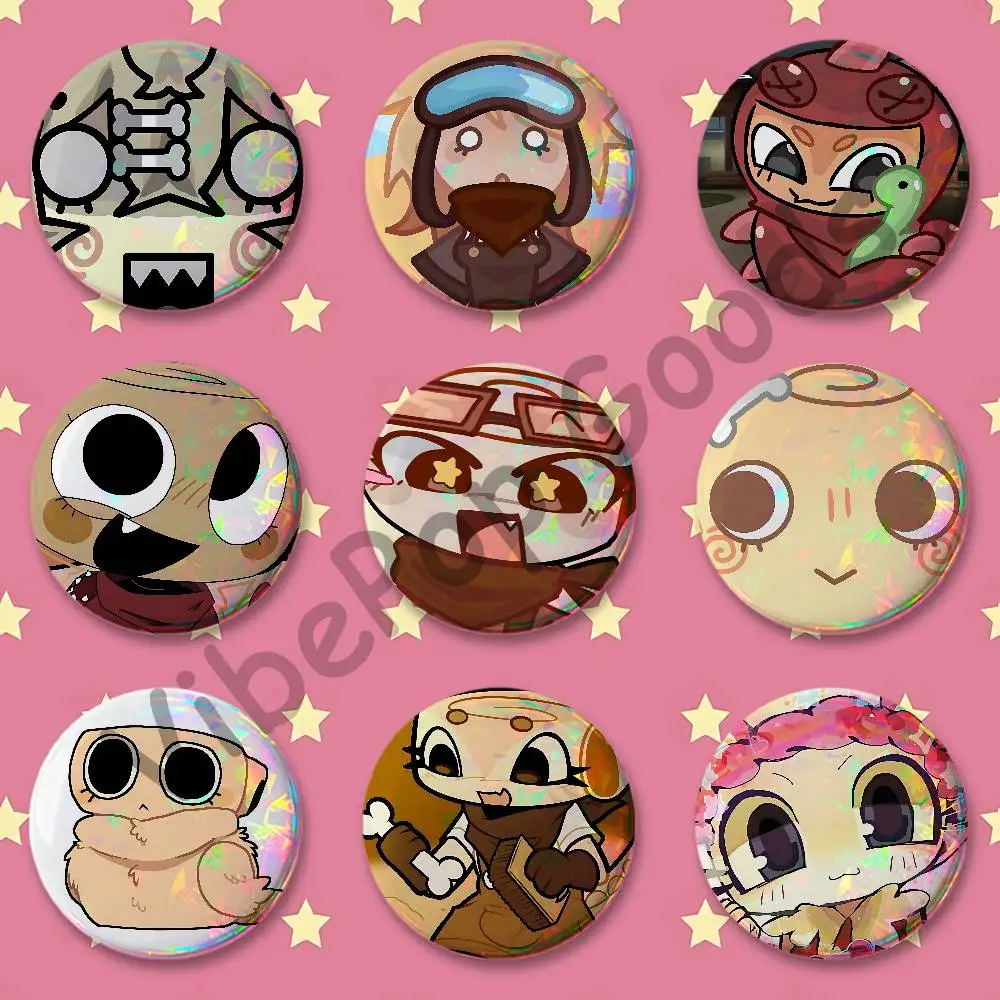 S-Shelly Artist Alley Fan-made Merch Custom Badges 75mm 44mm 25mm 32mm 58mm Collect Gifts Large