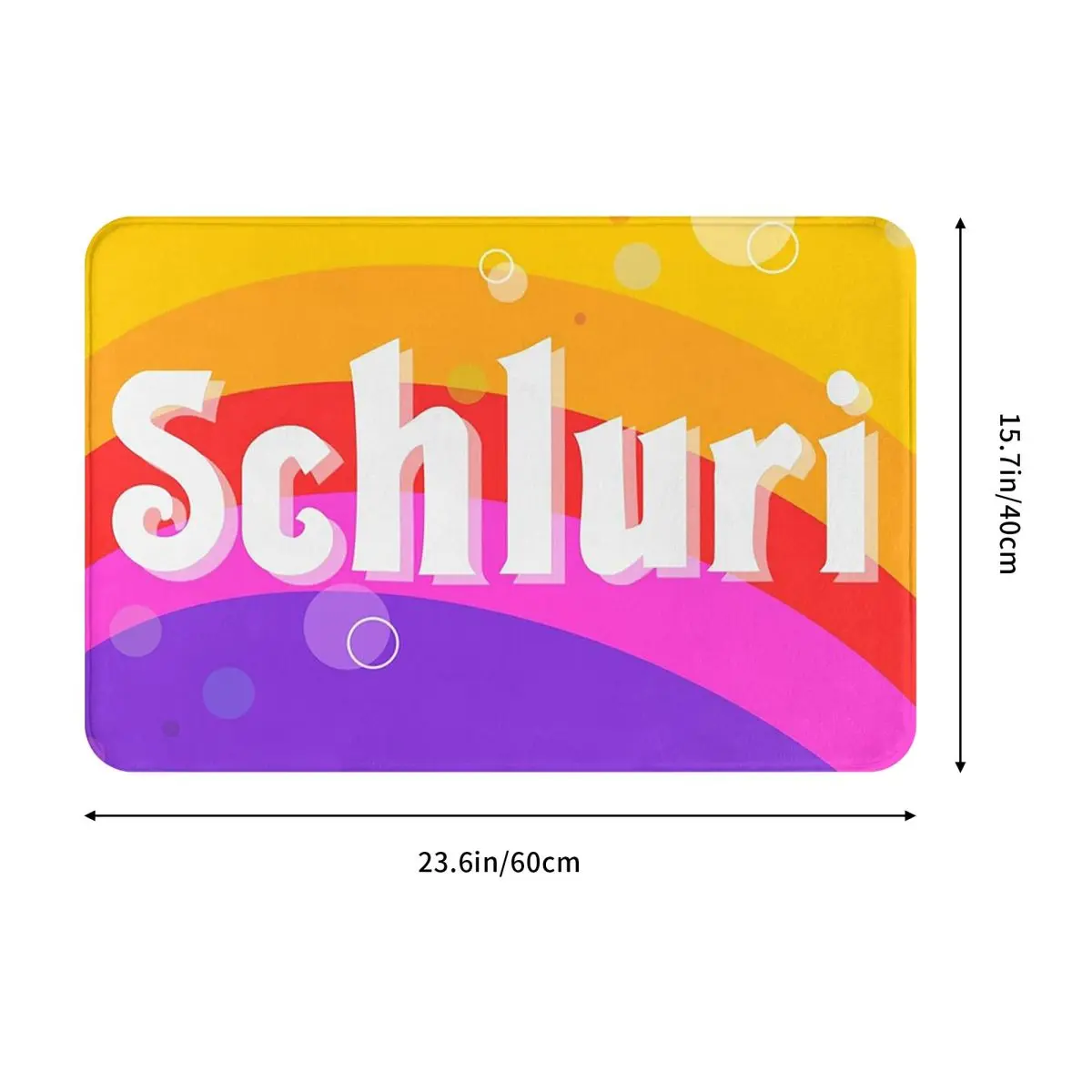 Paulaner Spezi Parody Original Schluri Doormat Sand Scraping Carpet Rug Kitchen Entrance Home Floor Mat for Bedroom Footpad Mats