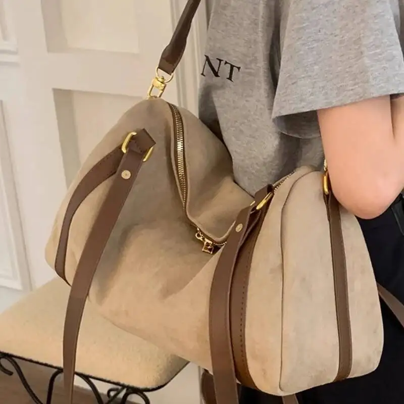 حقائب يد نسائية كلاسيكية Y2k جمالية بسيطة ذات سعة عالية حقيبة كتف غير رسمية من الجرونج ملابس خروج عصرية حقائب كروس #6