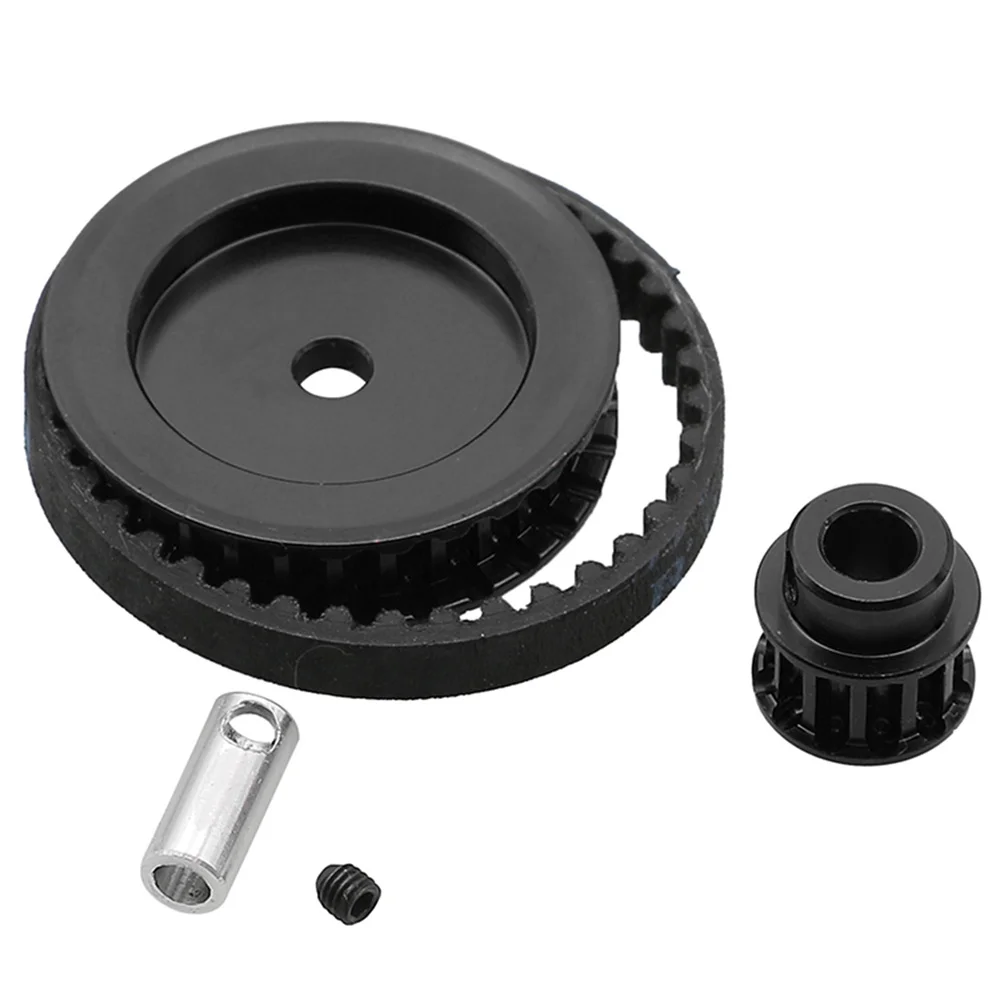 Aluminum Alloy Belt Drive Transmission Gears System for 1/10 TRX-4 TRX6 Climbing RC Car Crawler Upgrade DIY Parts Accessories