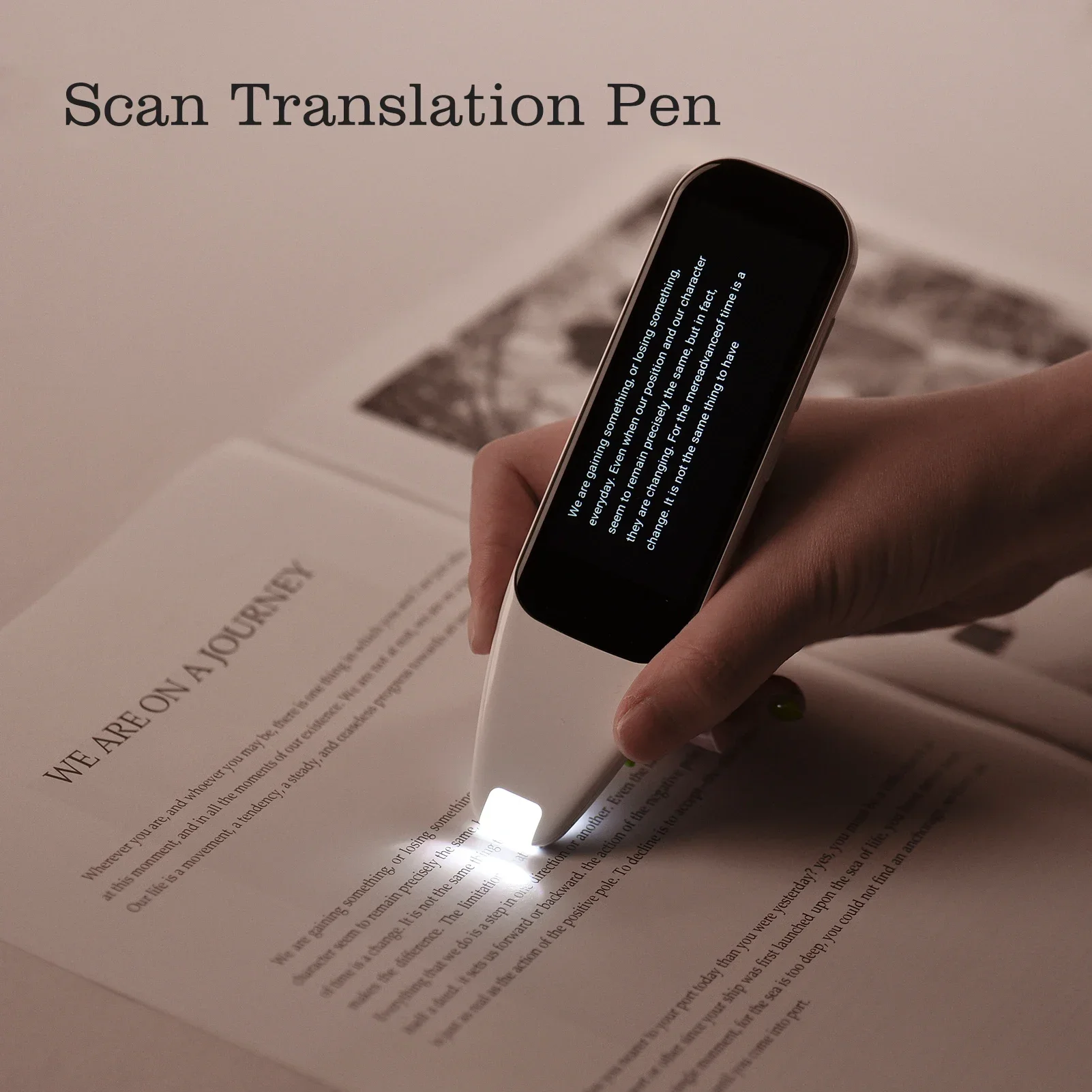 Translation Pen Scanner Text Scanning WIFI Reading Translator Intelligent Recording/MP3 3.46'' Touchscreen 8G