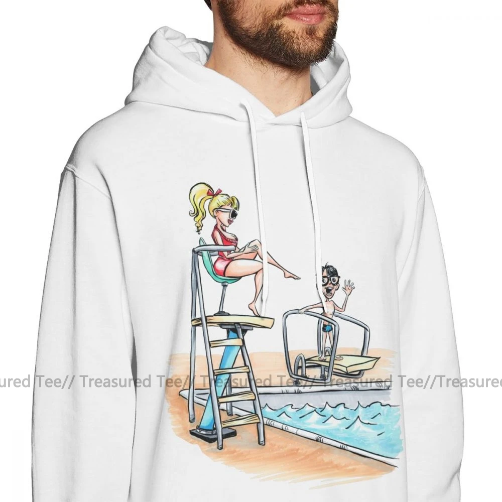 Lifeguard Hoodie Squints And Lifeguard Wendy Sandlot Hoodies Loose Male Pullover Hoodie Warm Large Casual Grey Hoodies