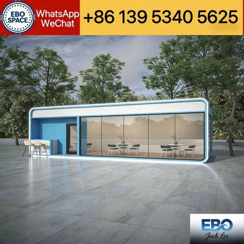 Expandable Container House Low Cost Prefab Structure Fast Setup 2-3 Bedroom Layout for Residential Resort Office Use