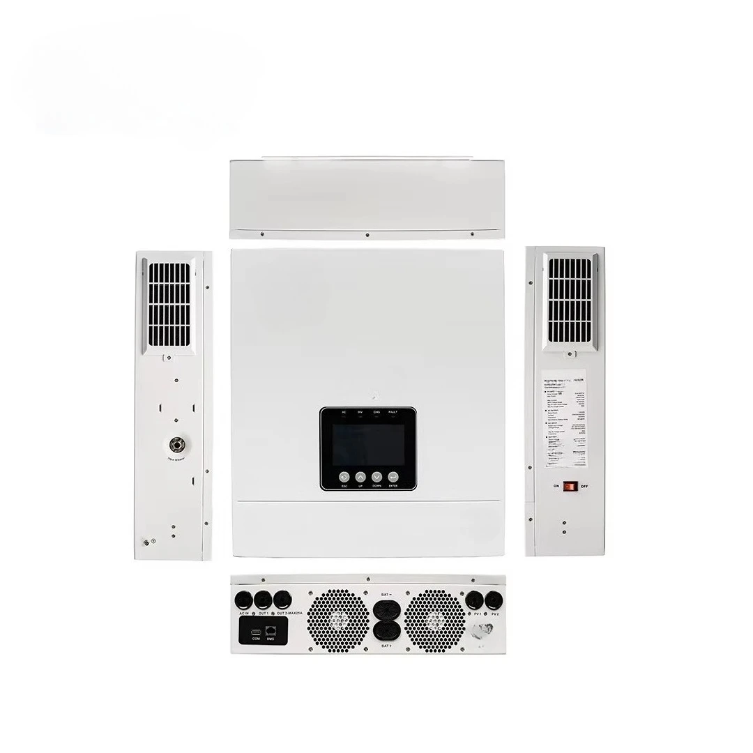 Factory Price 12KW 48VDC Pure Sine Wave Hybrid Solar Inverter Single Phase for Middle East Market