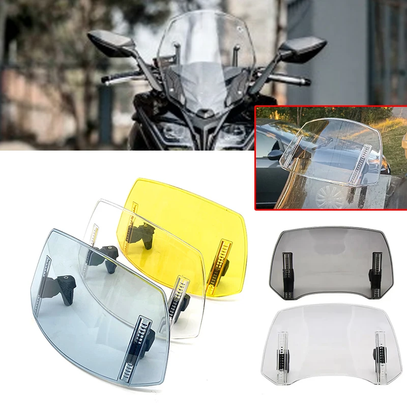 Motorcycle Adjustable Windscreen Wind Deflector Windshield For CFMoto 700CL-X Adventure 700MT 650MT 800MT-X 650TK 650GT 400GT