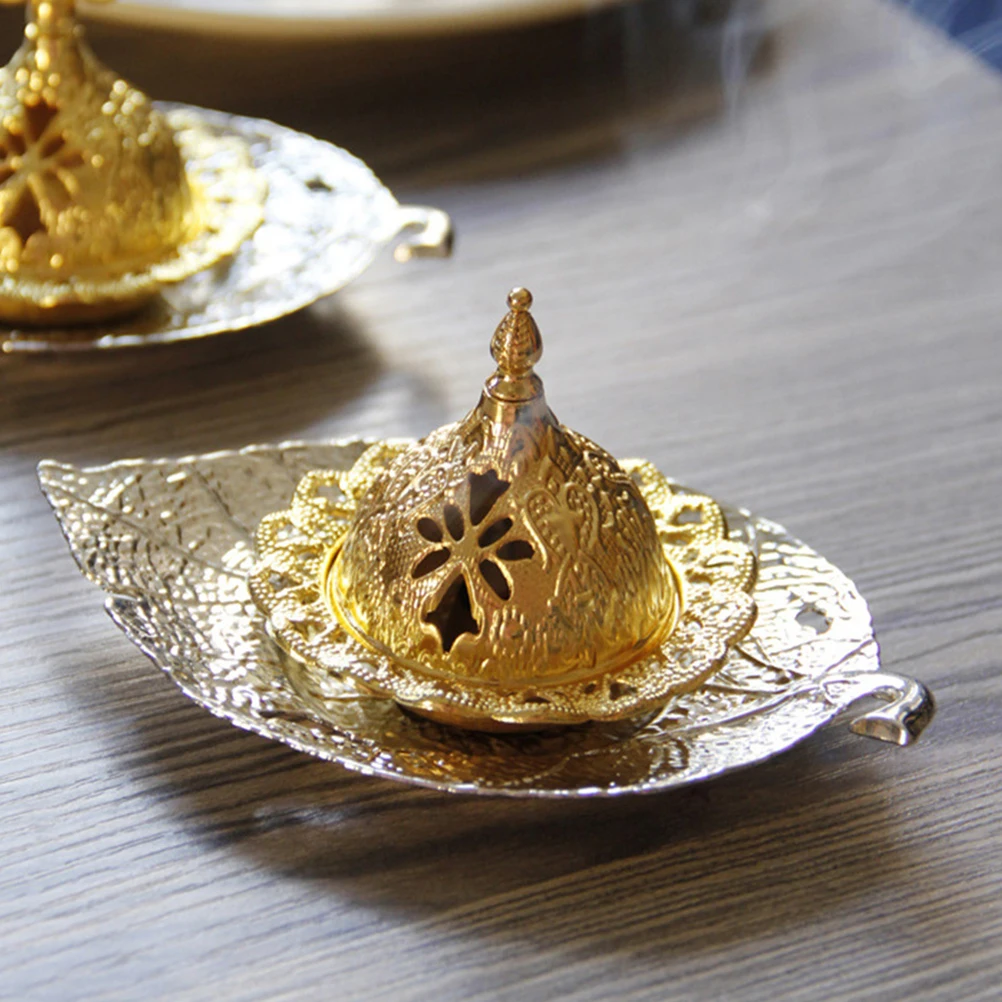 

Aromatherapy Tray Incense Burner Middle East Censer Festival Gift Ramadan Rack Desktop Decors