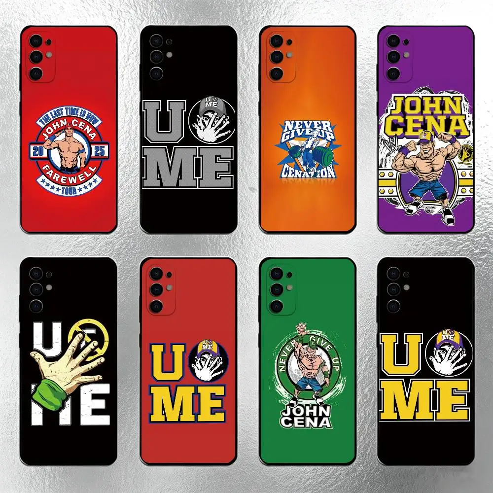 J-John C-Cena Wrestler Phone Case For Samsung S25,S24,S21,S22,S23,S30,Ultra,S20,Plus,Fe,Lite,Note,10,Black Cover