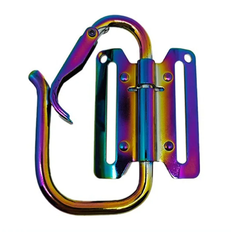 Portable Tool Quick Hanging Waist Adhesive Tape Hardware Tools Storage Hook Climbing Buckle Quick Detachable Waist Buckles