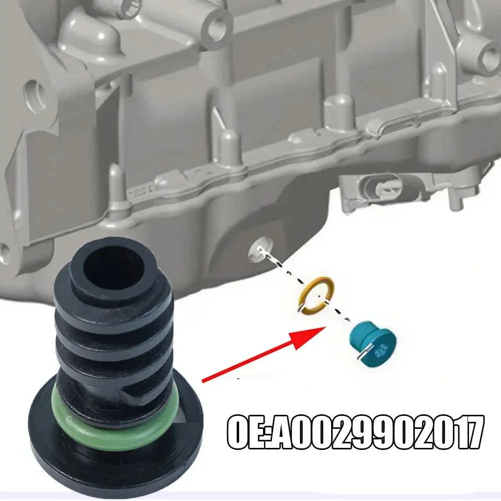 Car Engine Oil Sump Screw Plug Drain Accessory for Mercedes Benz A B C E G M S V W177 X290 W206 W247 A205 C205 Class A0029902017