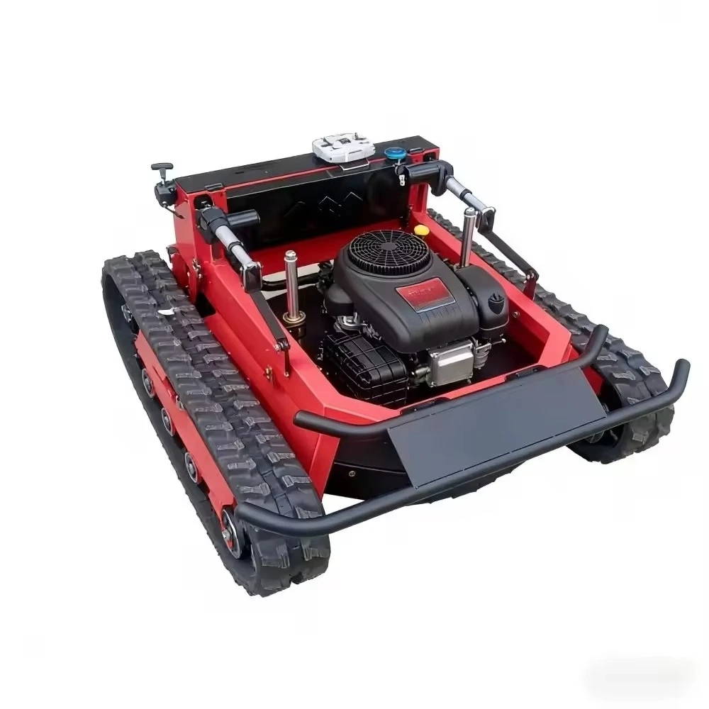 Hot Top Small Crawler Remote Control Mower Farm Grass Blade  Remote Control/Automatic Lawn Mower Robot Simple