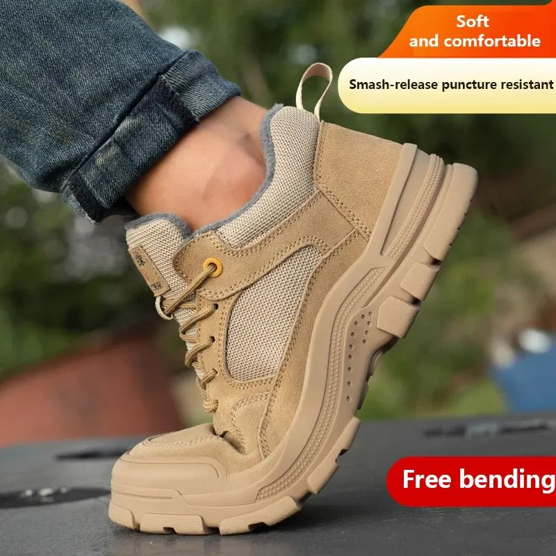 Sapatos protetores isolados resistentes ao desgaste para homens, Sapatos eletricistas isolados, Amortecimento respirável confortável, Proteção de segurança