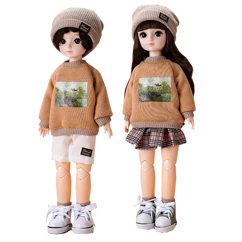 Fashion 30cm Princess Doll 1/6 Bjd Doll or Replacement Clothes Skirt Accessories Kids Girls Doll Toy Gift