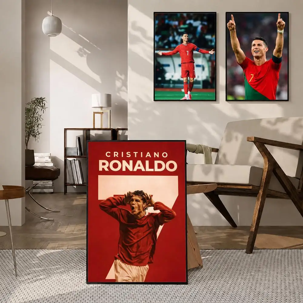 Athlete Cristiano Ronald o Poster High-definition  stickers, suitable for bedroom, living room, home decoration