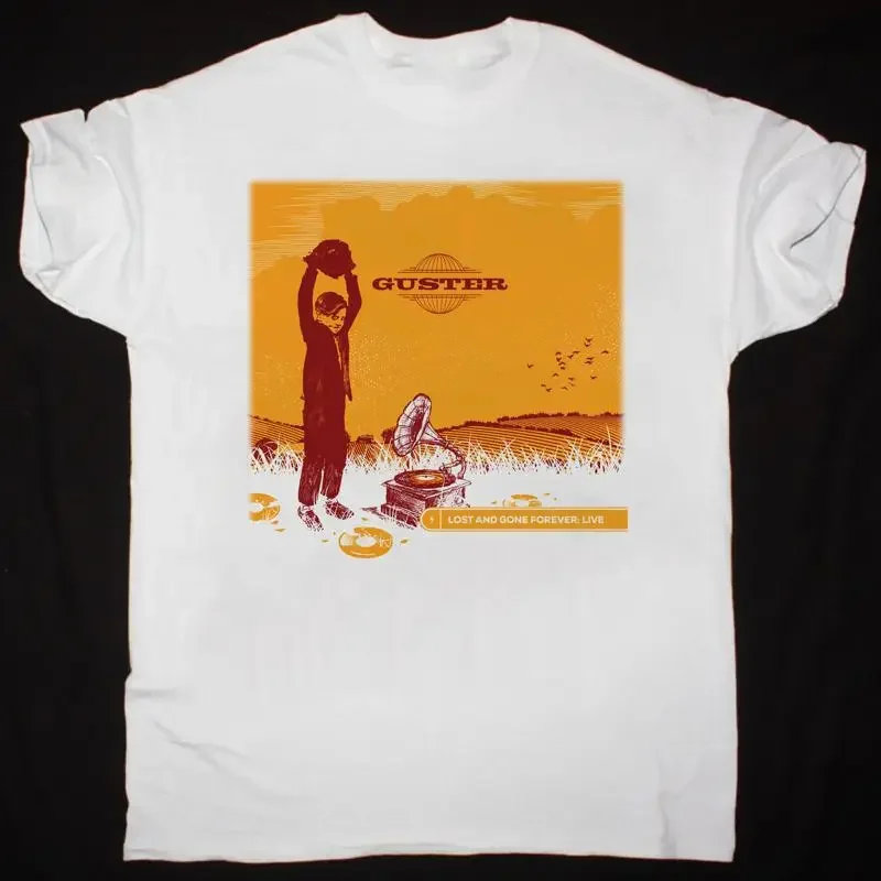 Guster Band For Fans Camiseta branca de algodão em todos os tamanhos
