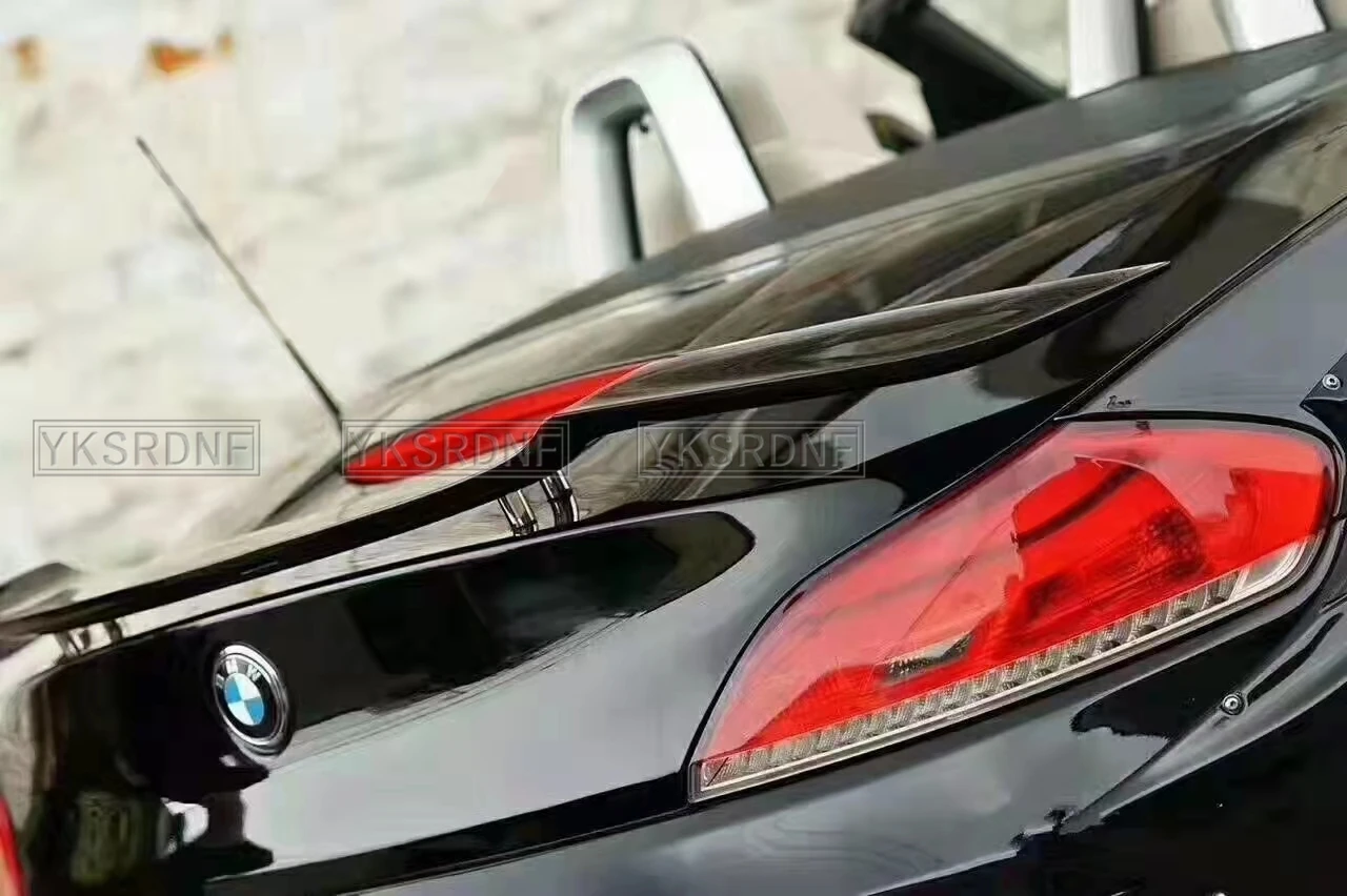 For BMW Z4 E86 E89 Coupe Convertible 2005-2014 High Quality Carbon Fiber Car-styling Rear Trunk Luggage Compartment Spoiler