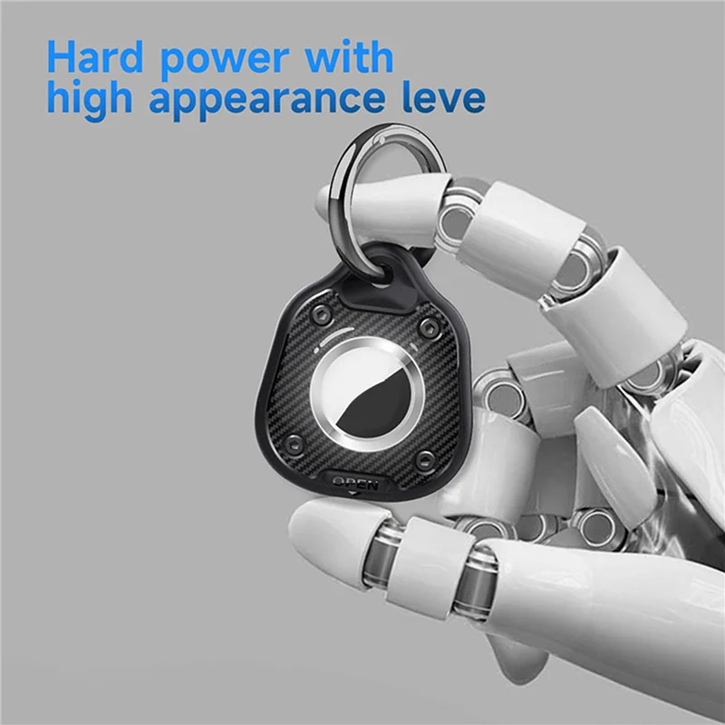 BTLIFE-3X Waterproof Case For Airtag Protective Case Anti-Lost Anti-Scratch For Kids Pet Collar With Keychain Screw