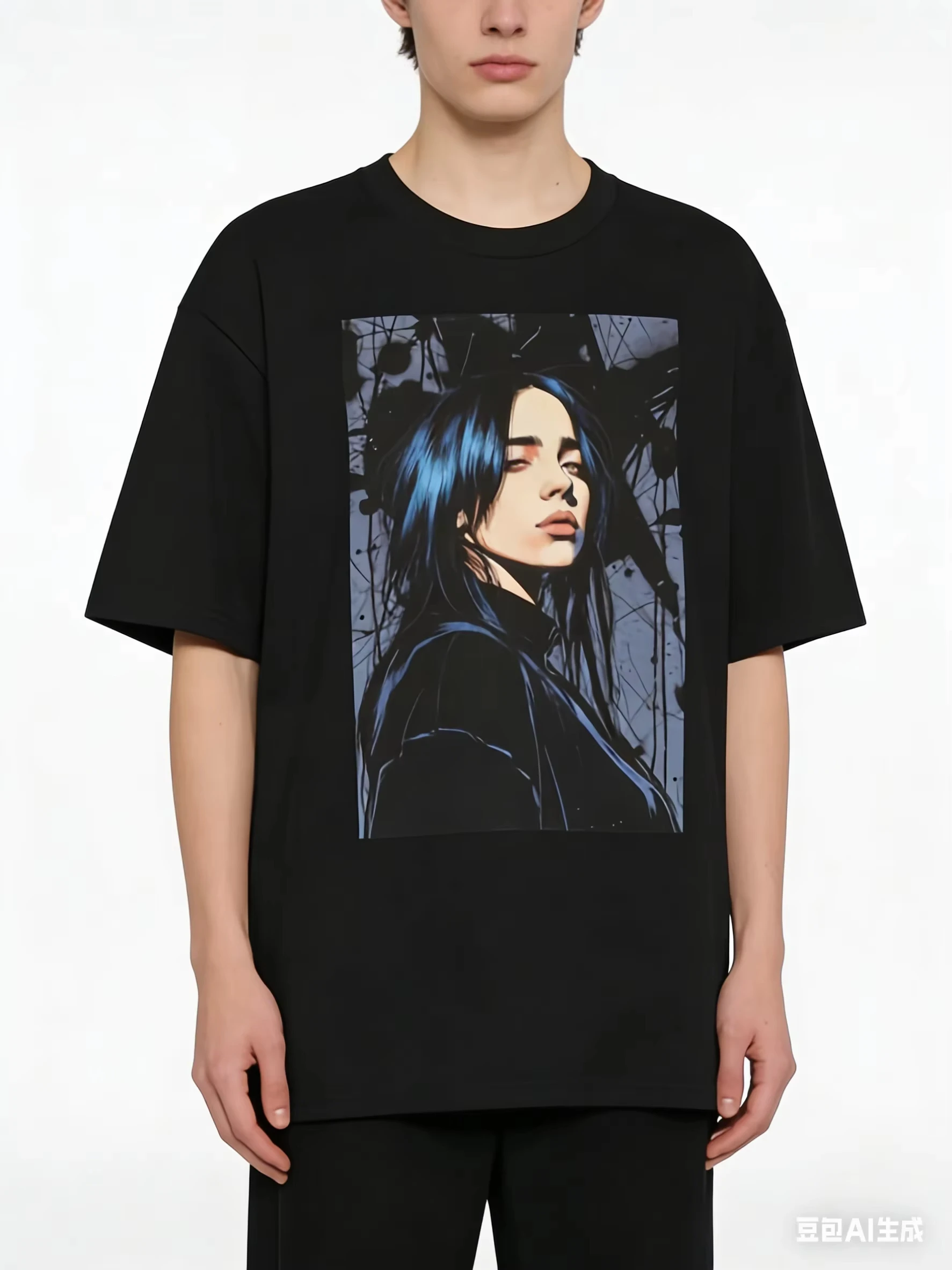 Billie Eilish T Shirt for Men Women Pop Culture Icon Graphic Tee Casual Crew 2026 Summer New Top Music Fans Streetwear T Shirt