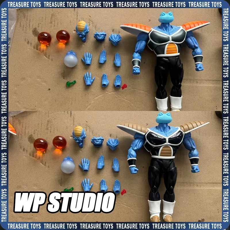 Figura de Acción WP Studio SHF Ginyu Force Butter, Figuras de Anime Dragon Ball Z, Modelo Super Saiyan Goku, Juguetes, Regalo de Cumpleaños