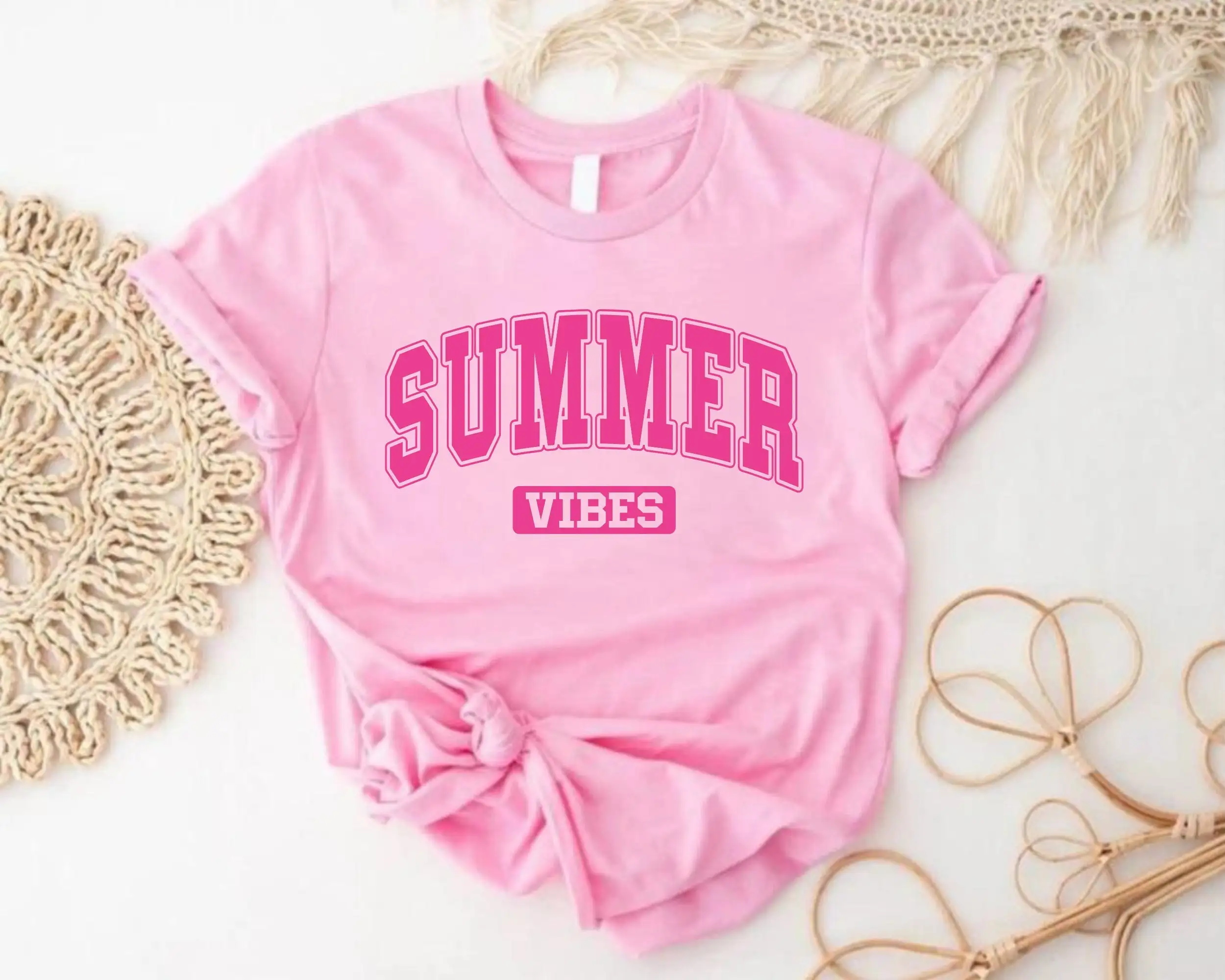

Summer Vibes T Shirt Vacation Fun Beach shirts Vibe