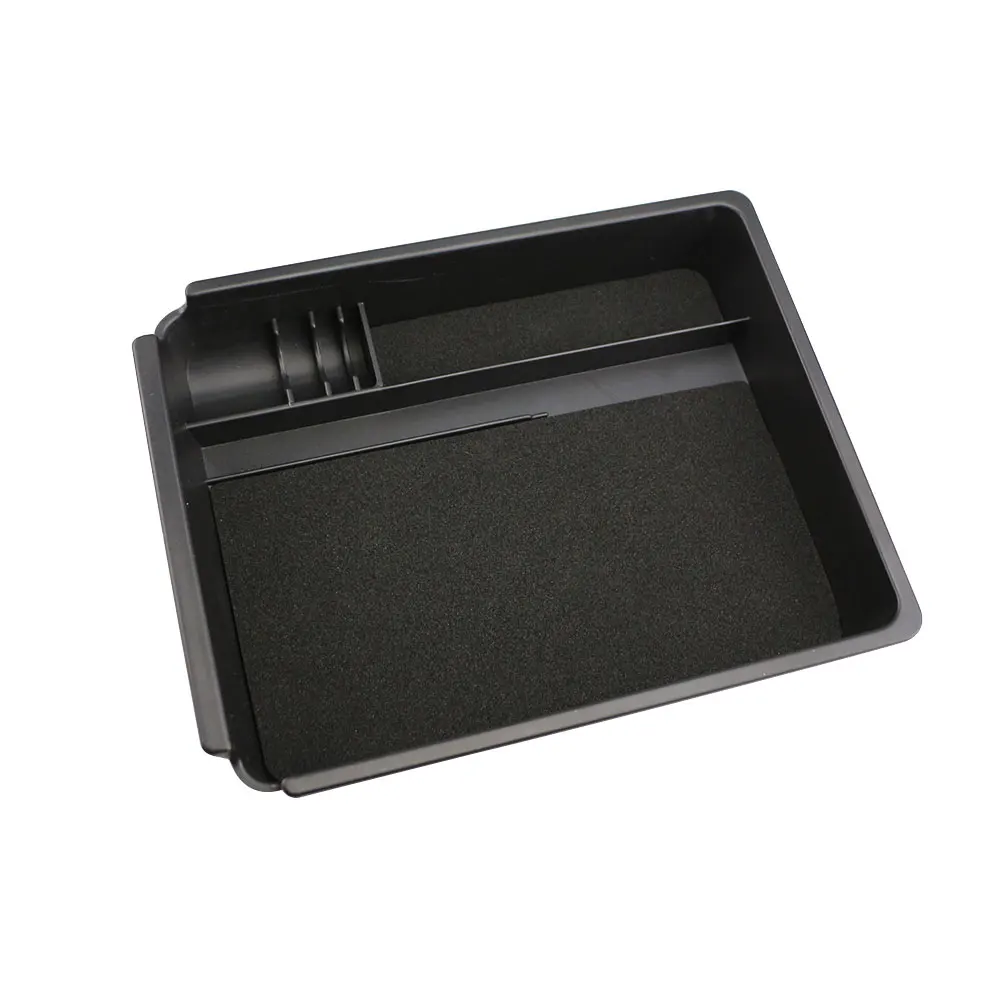 ABS-Aufbewahrungsbox für die Mittelarmlehne, Palettenbehälter für Volkswagen VW Tiguan 2010 2011 2012 2013 2014 2015, Auto-Styling