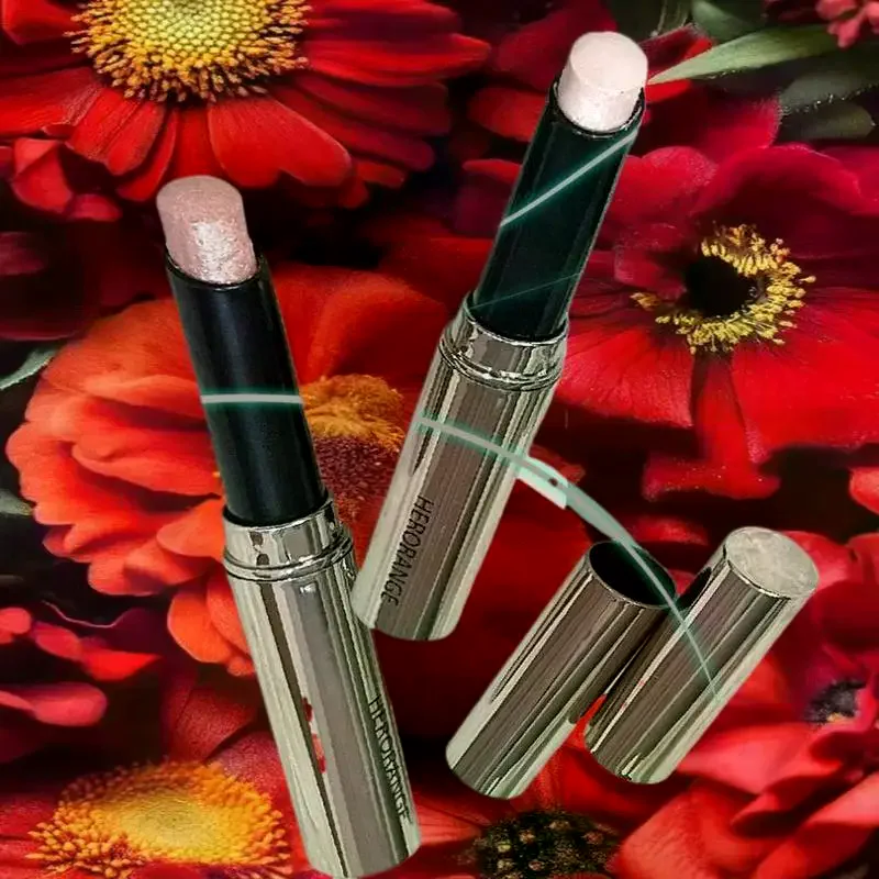 HERORANGE – bâton surligneur scintillant, paillettes naturelles, blanc, fard à paupières, crayon, Contour, ombrage, éclaircissant, maquillage pour le visage