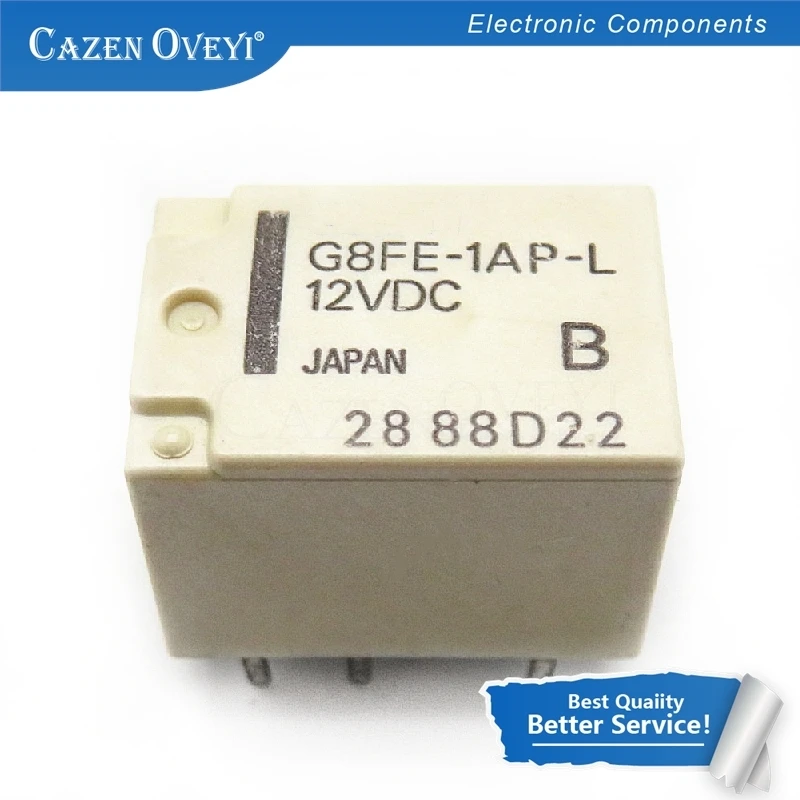 IC Chipset 5pcs/lot G8FE G8FE-1AP G8FE-1AP-L 12VDC relay DIP-6 In Stock