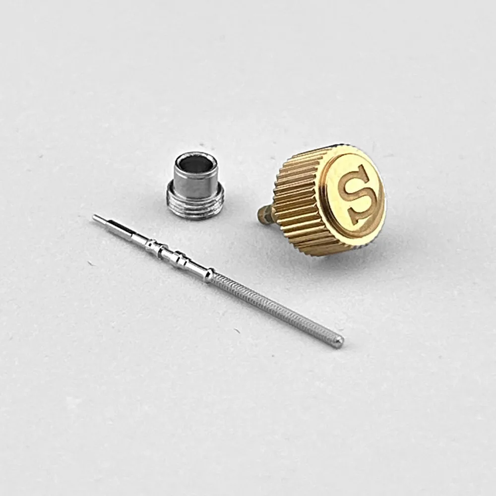 Einschraubbares GMT-Tauchergehäuse, silberne Krone, Ersatz-Uhrenkrone, keine „S“-Gravur und mit eingraviertem „S“, passend für NH34 NH35 NH36 Uhrwerke. – Detail 28