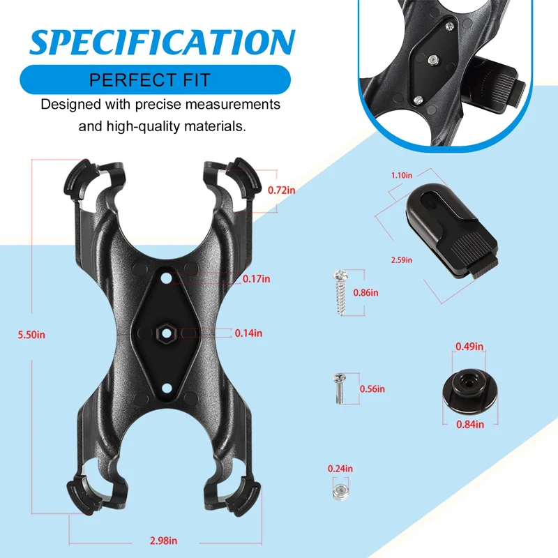 Remote Charging Cable & Holding  Holder Replacement for All Minn Kota Ipilot Link  Bluetooth & Legacy 1866460 &1866670 (2 Pack)