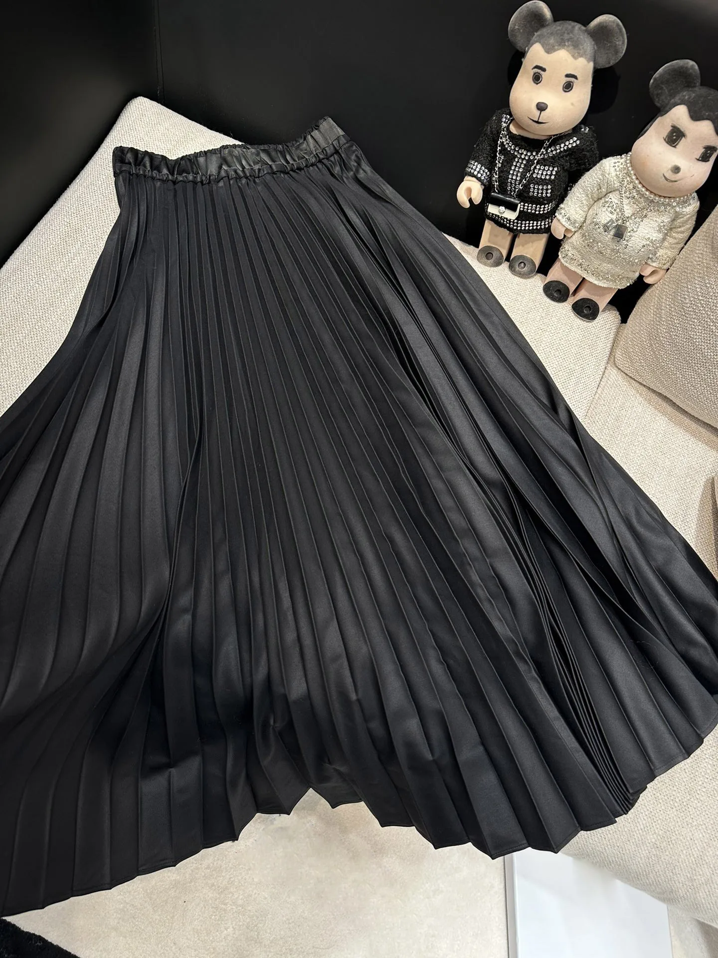 2024 Women's Clothing pleated skirt Spring Summer New No.51