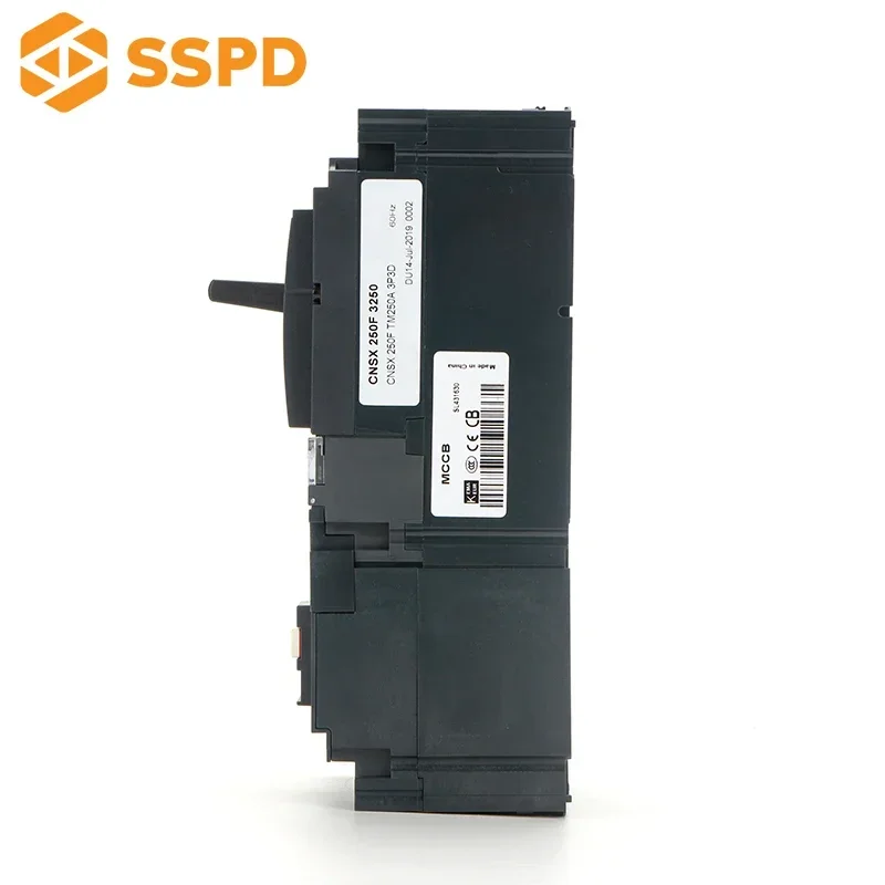 SSPD حماية من تسرب الأرض 250A Vigi Compact CNSX 3P MCCB