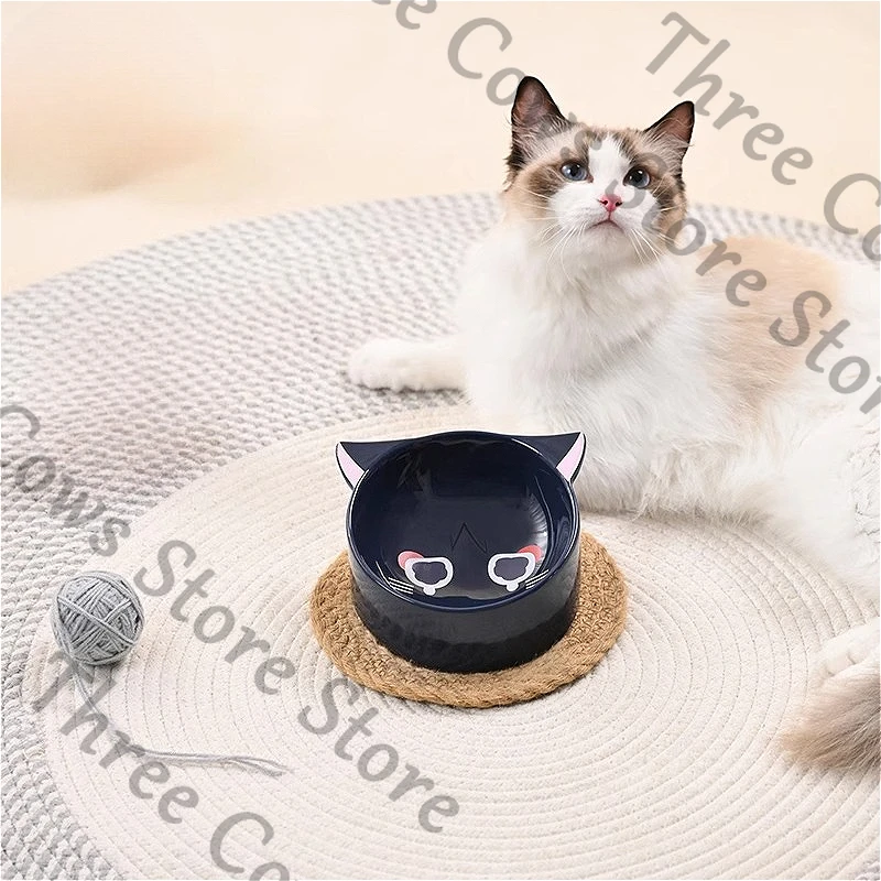 

Официальное аниме Genshin Impact Balladeer Scaramouche Wanderer, косплей, мультяшная керамическая миска для домашних животных, аксессуары, фарфоровые миски, подарок