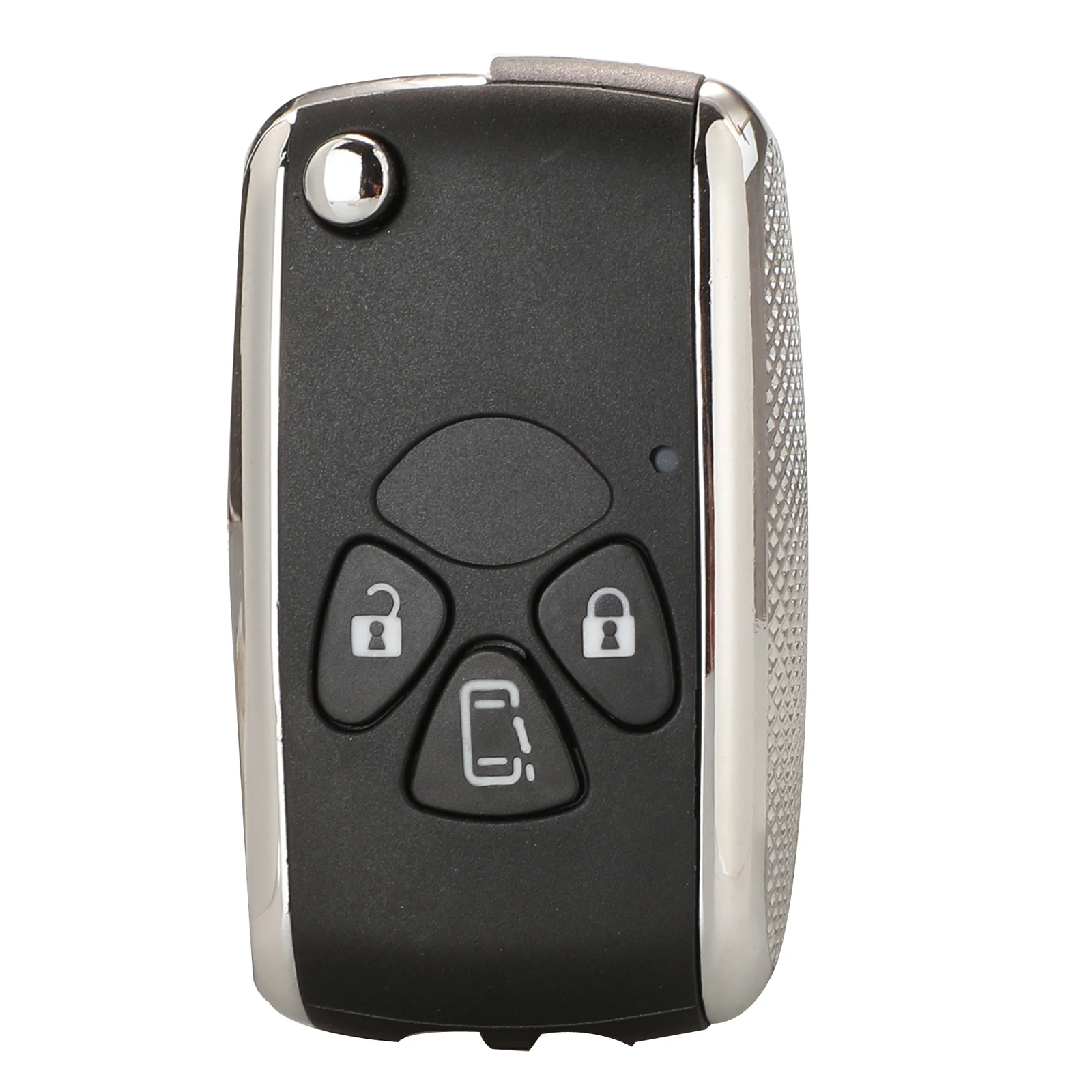 Jingyuqin 3/4 Buttons Upgrade Folding Remote Key Case TOY43 Blade For Toyota Alphard Corolla RAV4 Yaris Prado Camry Crown Avalon